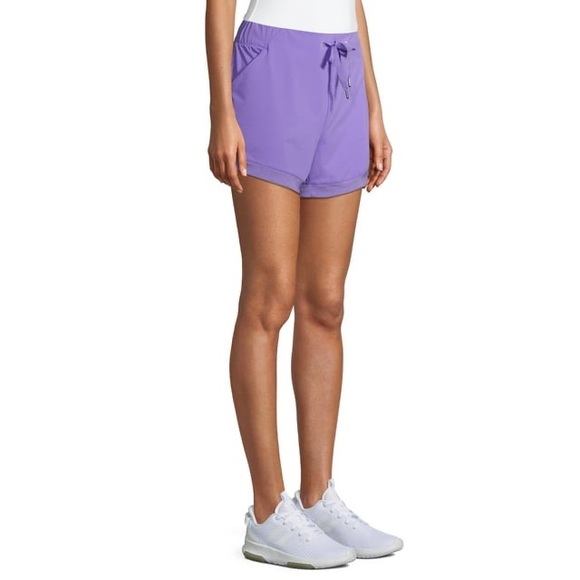 Women's Active Walking Short. Color: Violet royal - Picture 4 of 6